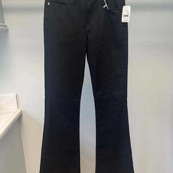 Frame Denim Le High Flare Black Jeans Size 25 NWT - Picture 2 of 4